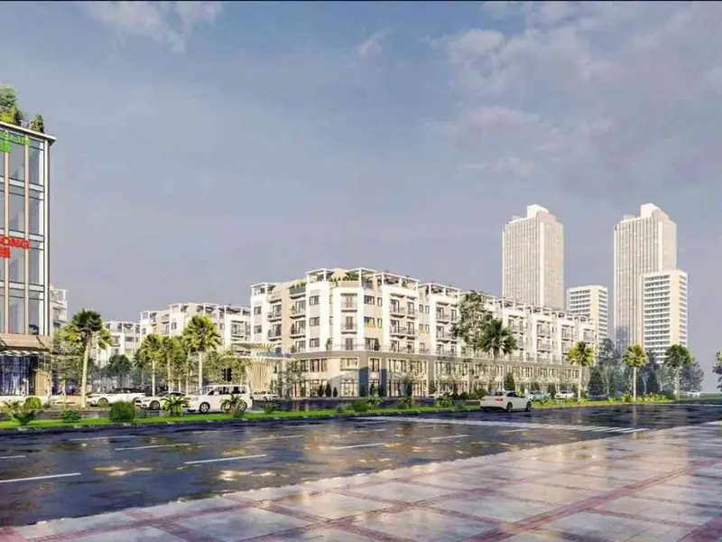 Bán Shophouse 5 tầng hướng Tây Nam tại Dự án Amdi Green City Bắc Ninh... Bán Shophouse tại Liên Bão, Bắc Ninh 01