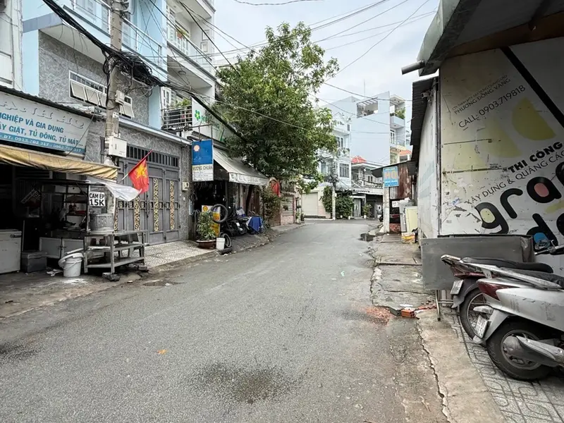Nha quang trung .nhà Đẹp . Đường xe tải tránh mhau... Bán nhà riêng tại An Hội Tây, Hồ Chí Minh 01