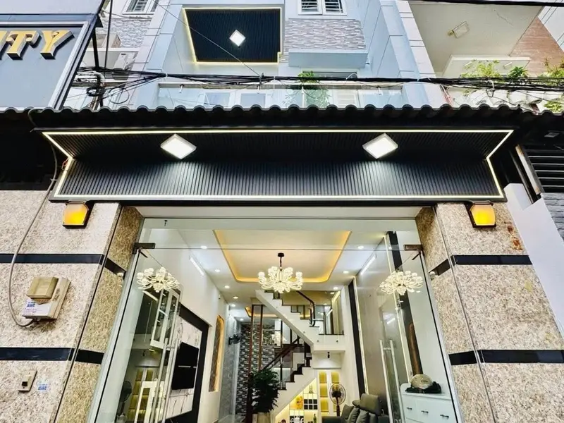 Bán Nhà 4 tầng 6 phòng, 51m2, hẻm xe tải Phạm Văn Chiêu, Gò Vấp Chỉ 7 Tỷ Nhỉnh... Bán nhà riêng tại An Hội Tây, Hồ Chí Minh 01