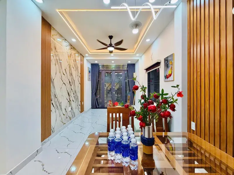 Nhà Nguyễn Tư Giản 3 tầng, nội thất xịn, giá chỉ 3,98 tỷ... Bán nhà riêng tại An Hội Tây, Hồ Chí Minh 01