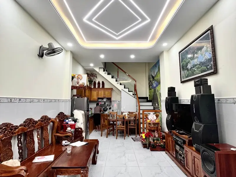 Nhà 4 Tầng Sát Bệnh Viện Bình Tân - Sống Hiện Đại, Tiện Nghi Đầy Đủ... Bán nhà riêng tại Bình Trị Đông, Hồ Chí Minh 01