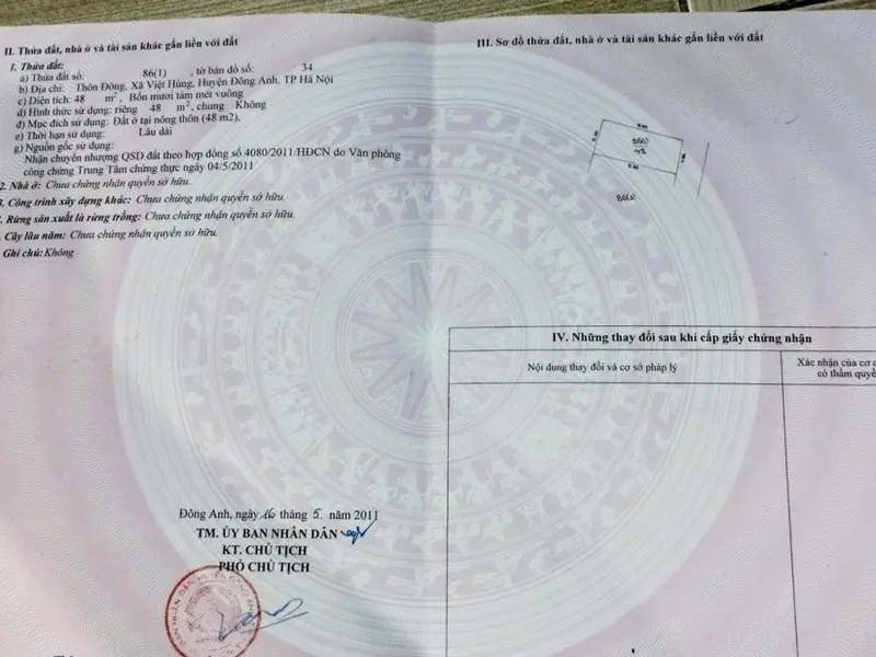 Bán lô góc 48m2 tại thôn Đông, Việt Hùng, Đông Anh... Bán đất tại Thư Lâm, Hà Nội 01